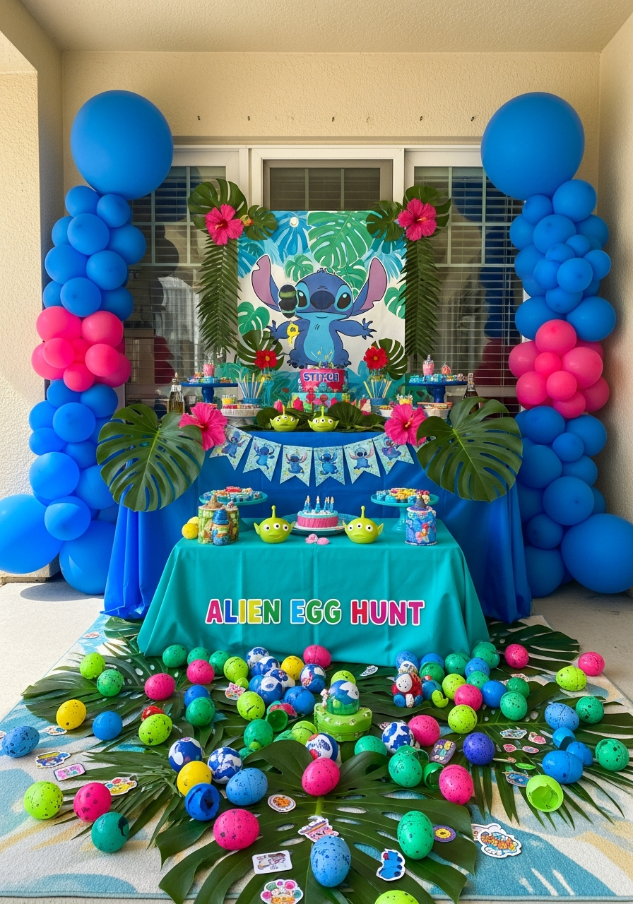 Alien Egg Hunt With Surprise Toys