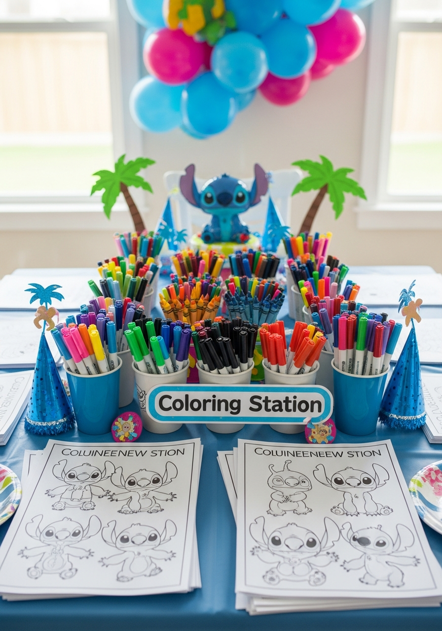 Coloring Station to Design New Experiments