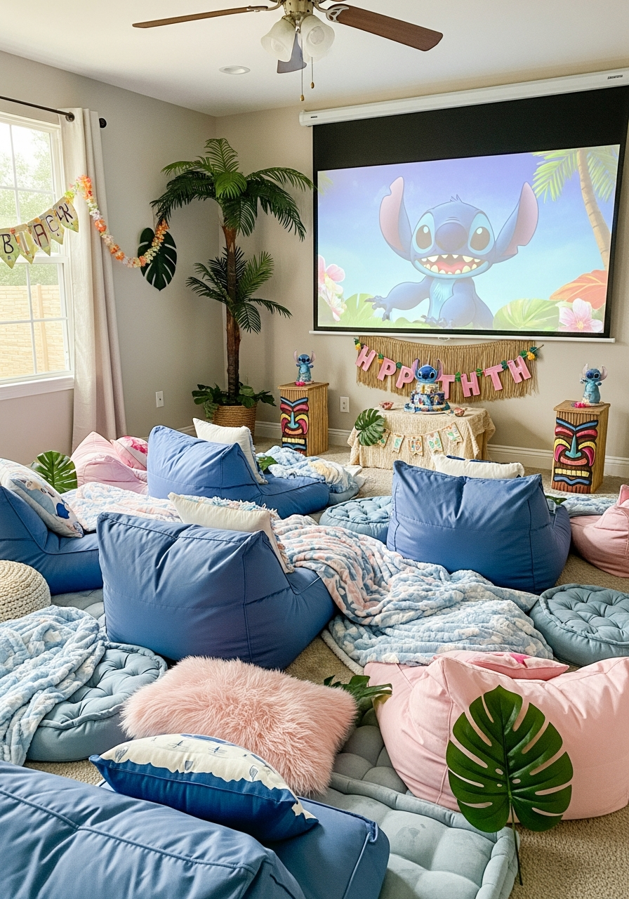 Lilo and Stitch Movie Viewing Corner