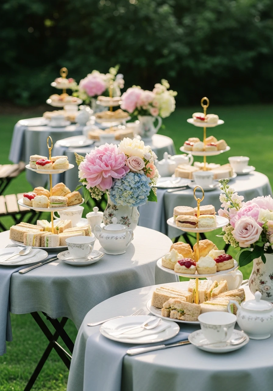 Garden Tea Party - The Ultimate List of Summer Birthday Party Ideas