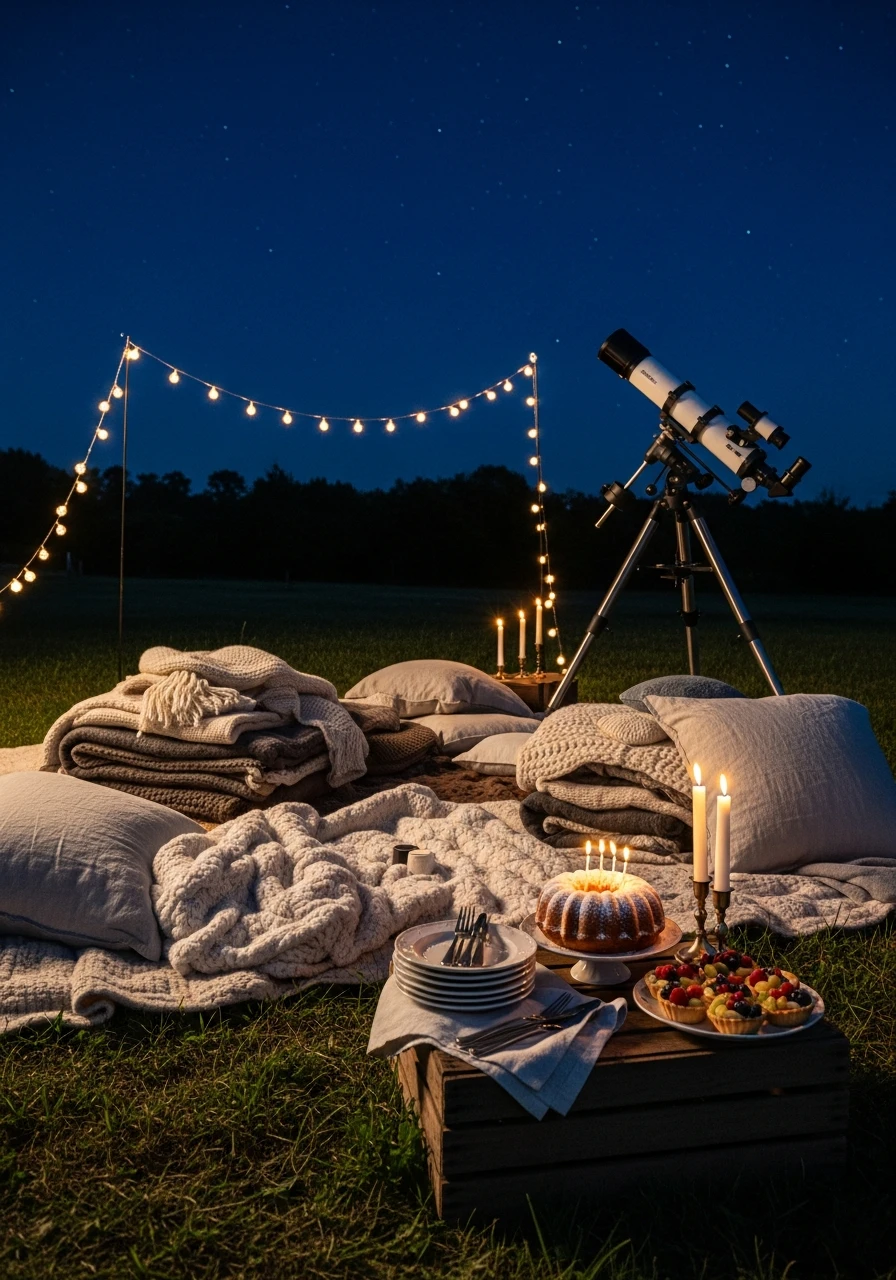 Star Gazing Night - The Ultimate List of Summer Birthday Party Ideas