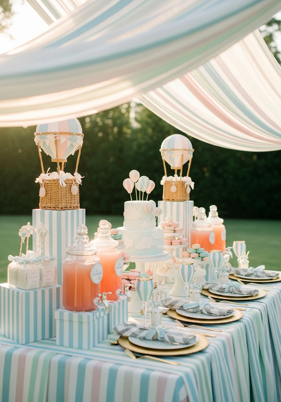 Up, Up, and Away! (Hot Air Balloon Adventure) - The Ultimate List of Summer Birthday Party Ideas