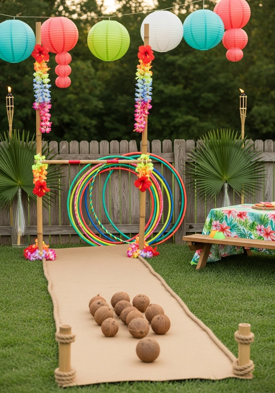 Tropical Olympics Games - The Ultimate List of Summer Birthday Party Ideas