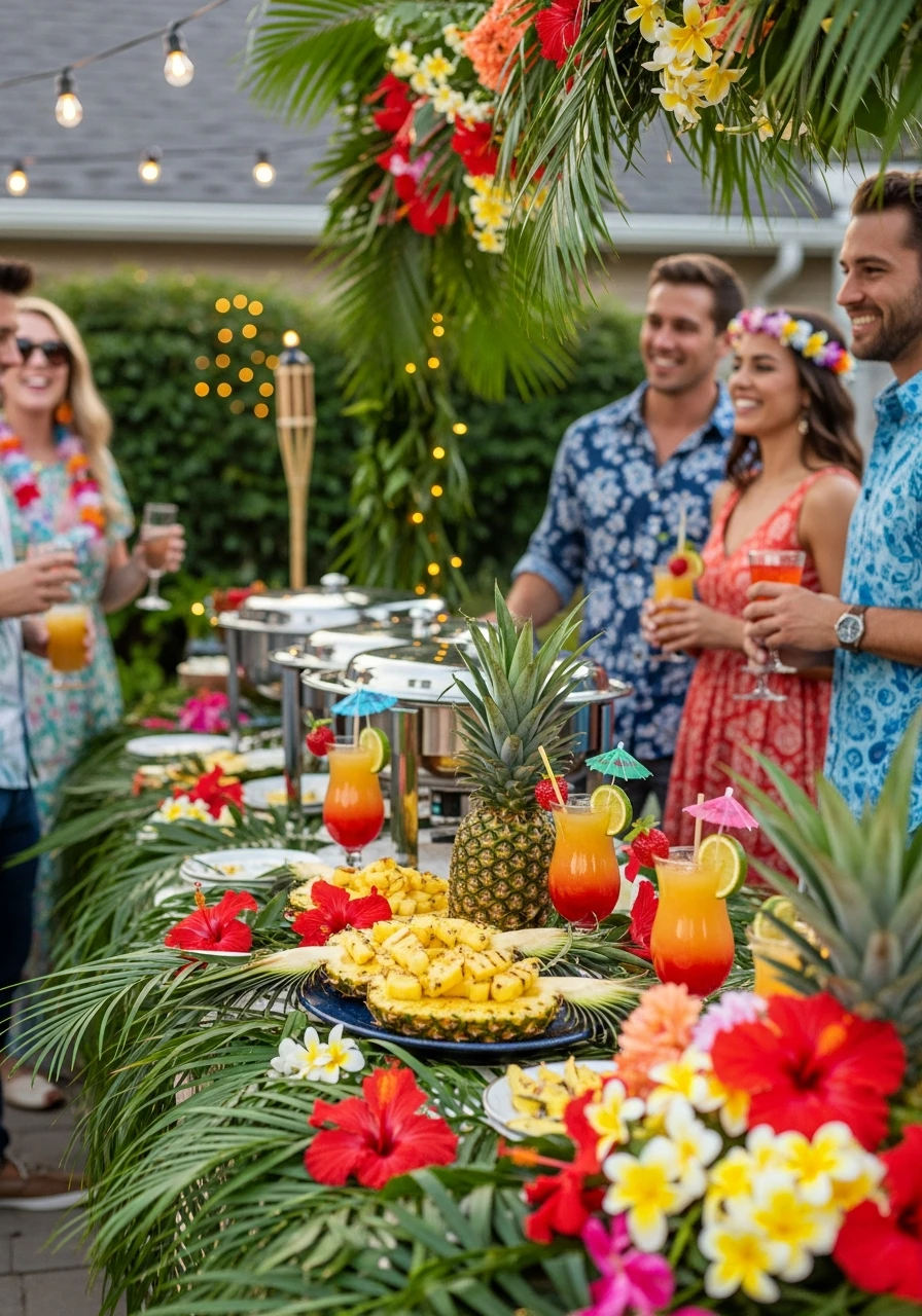 Throw a Tropical Luau - 50 Best Summer Party Ideas That Are Easy to Plan