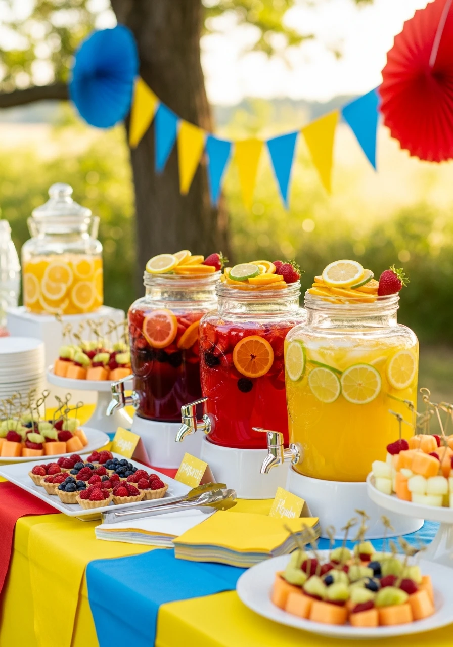 Bright Fruit Punch Theme - 50 Best Summer Party Ideas That Are Easy to Plan