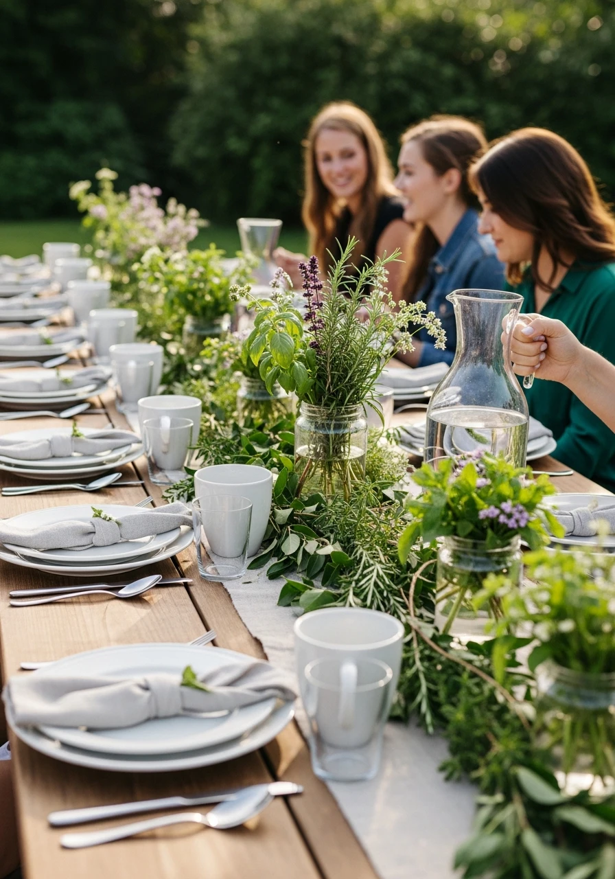 Green Garden Gathering - 50 Best Summer Party Ideas That Are Easy to Plan