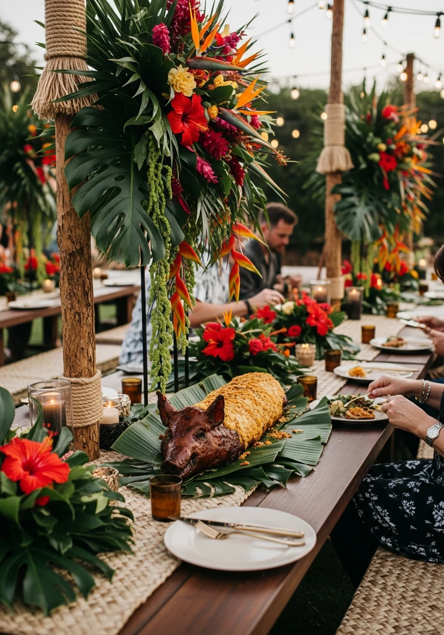 Authentic Hawaiian Luau - 50 Best Summer Party Ideas That Are Easy to Plan