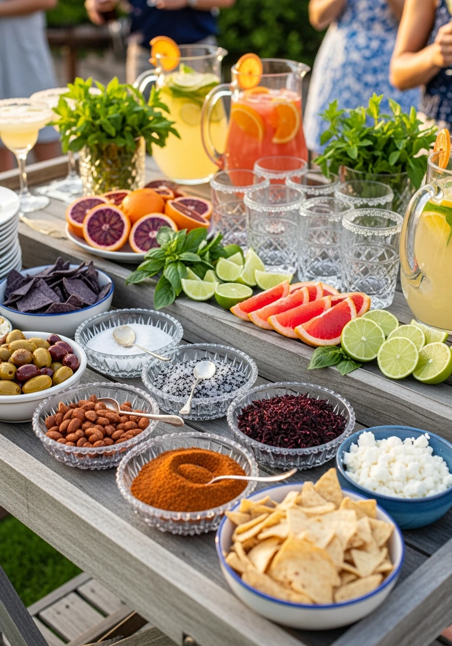 Margarita Bar Setup - 50 Best Summer Party Ideas That Are Easy to Plan