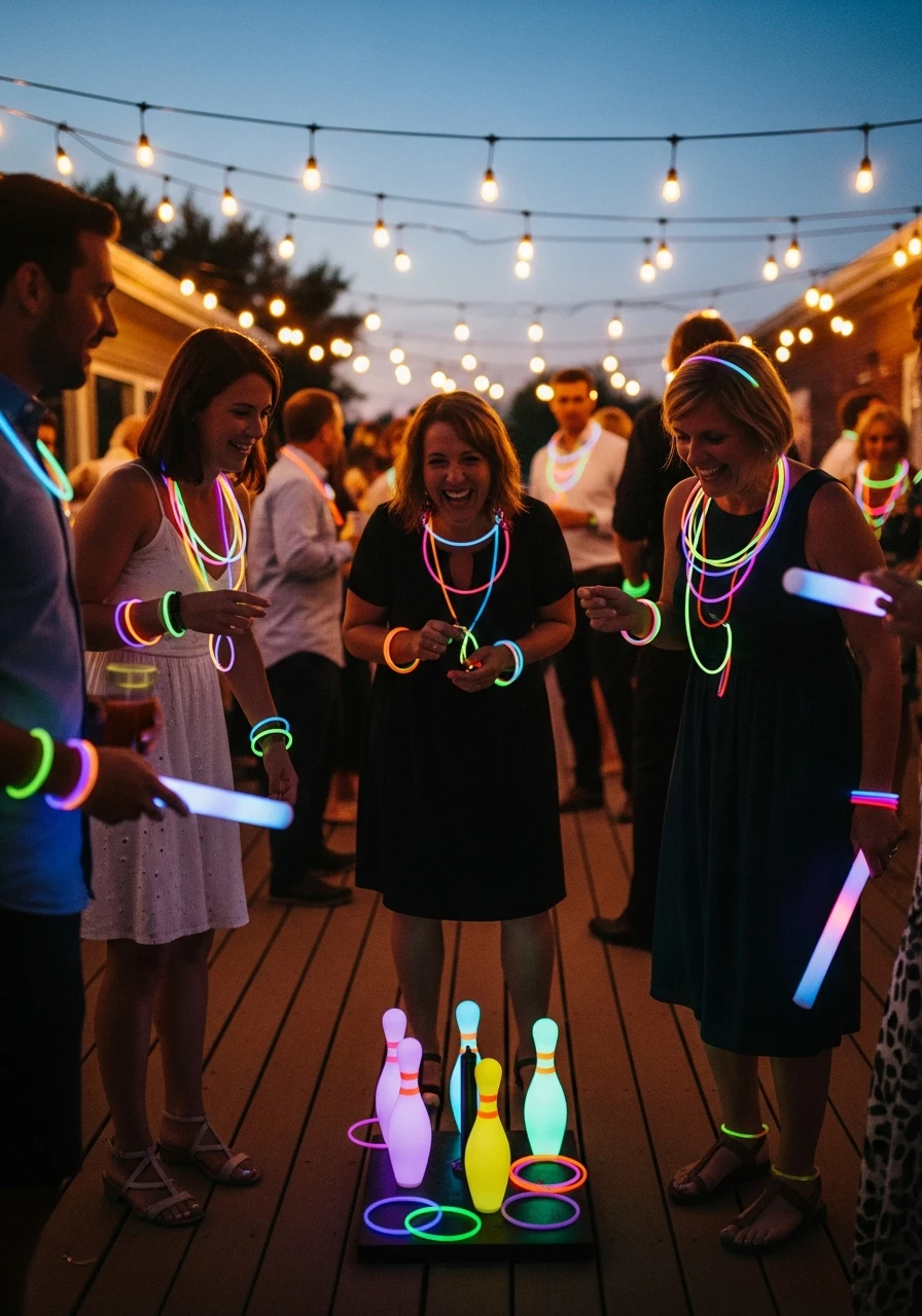Fun Glow Stick Night - 50 Best Summer Party Ideas That Are Easy to Plan