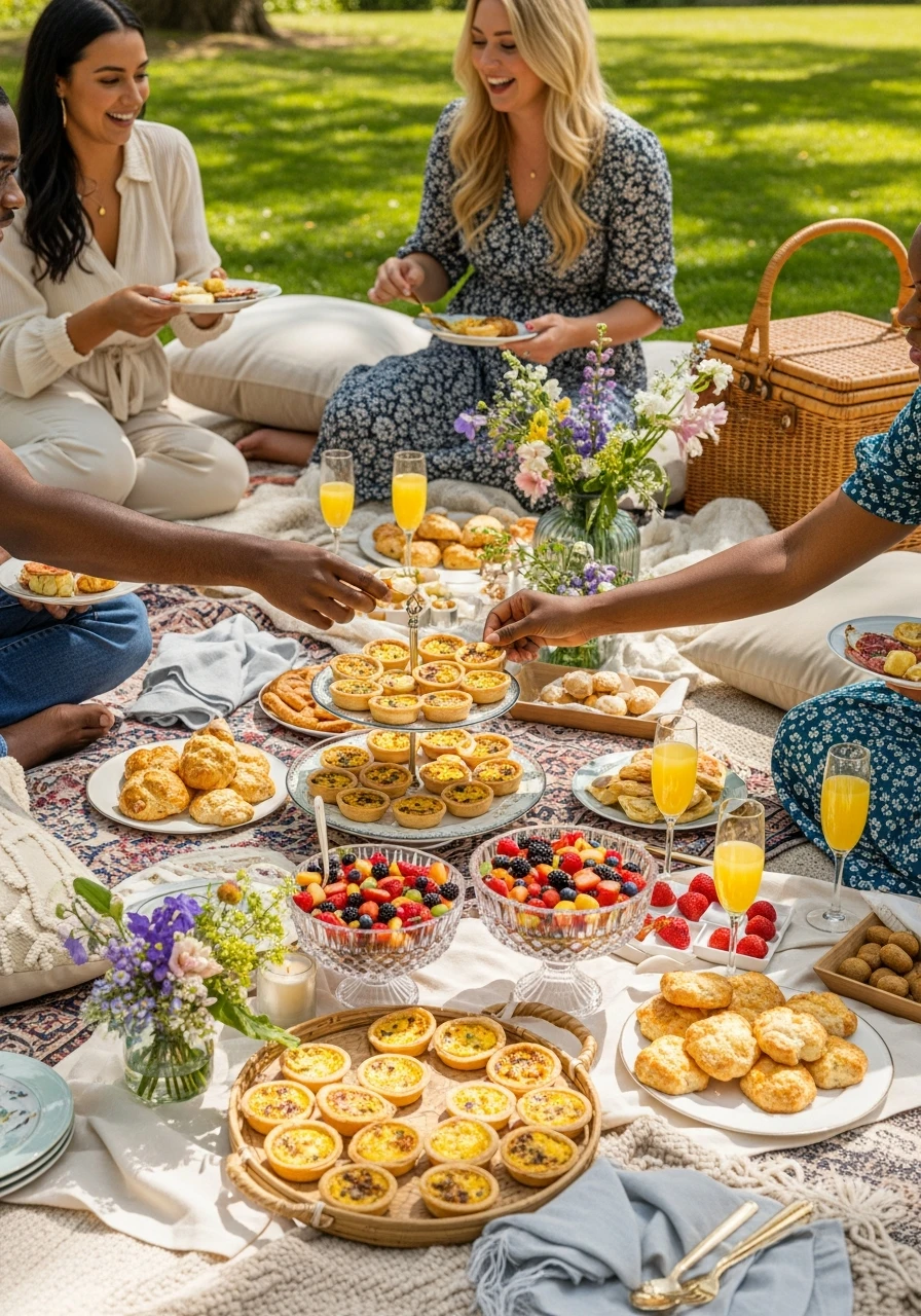 Midday Picnic Brunch - 50 Best Summer Party Ideas That Are Easy to Plan