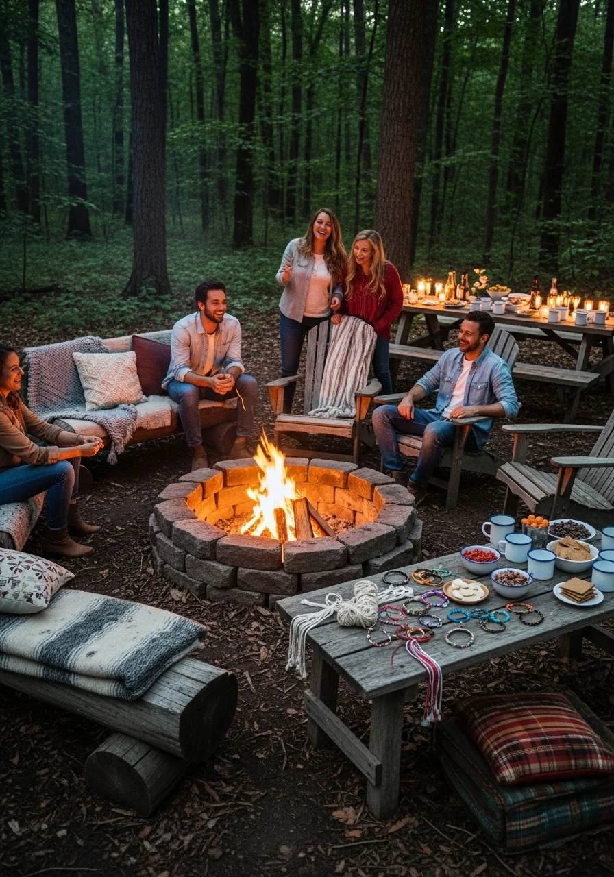 Nostalgic Summer Camp - 50 Best Summer Party Ideas That Are Easy to Plan