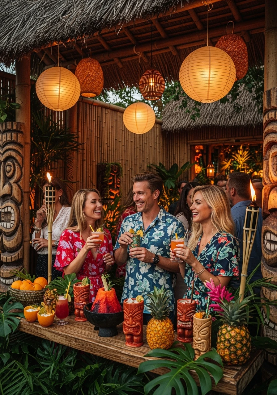 Enchanting Tiki Night - 50 Best Summer Party Ideas That Are Easy to Plan