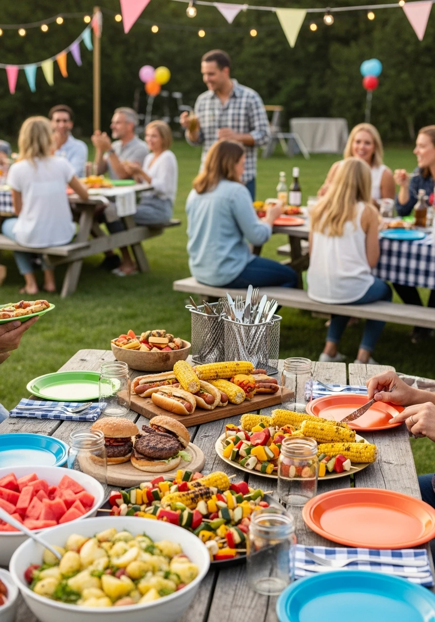 Casual Backyard Grill Party - 50 Best Summer Party Ideas That Are Easy to Plan