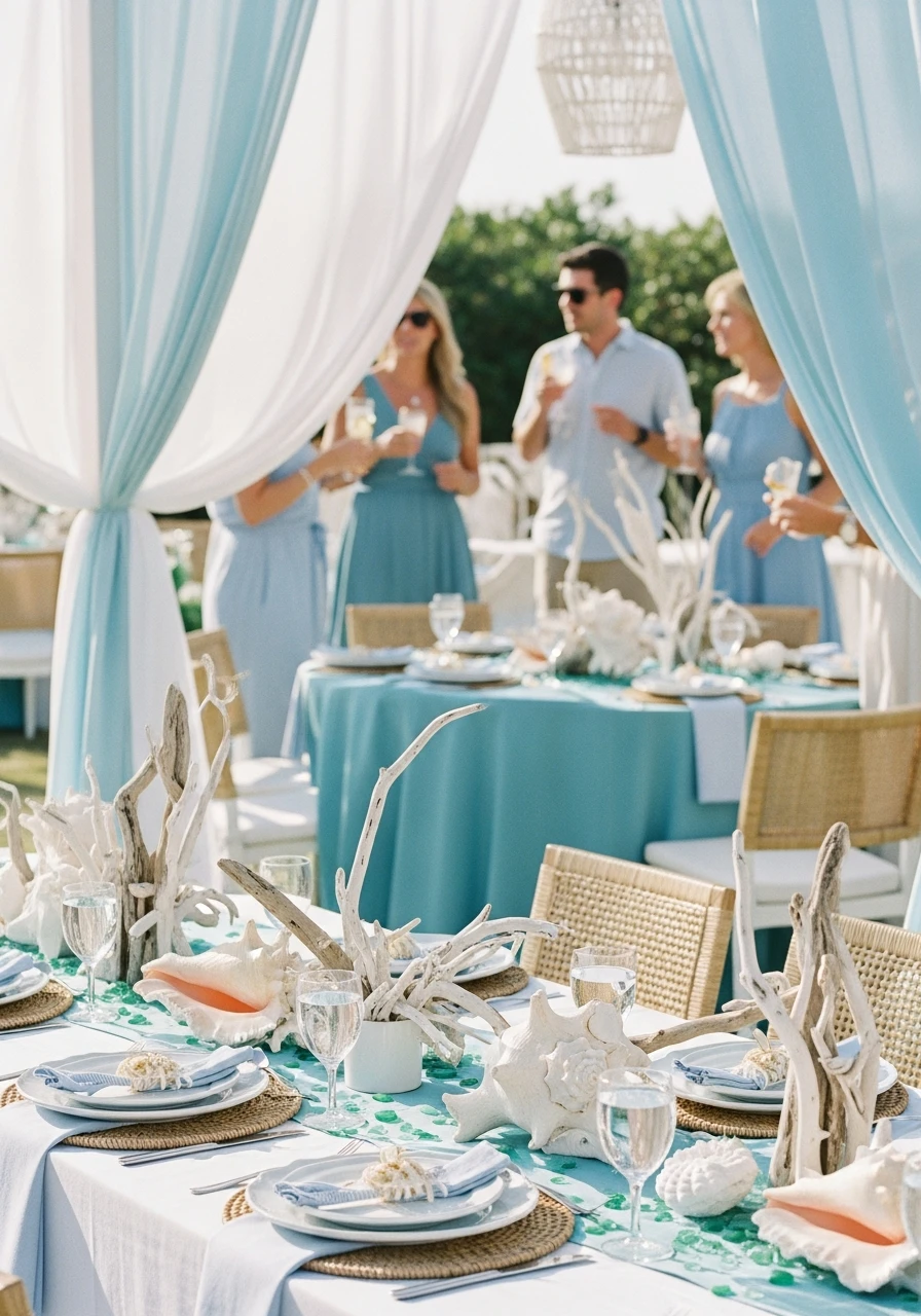 Calming Ocean Breeze Theme - 50 Best Summer Party Ideas That Are Easy to Plan