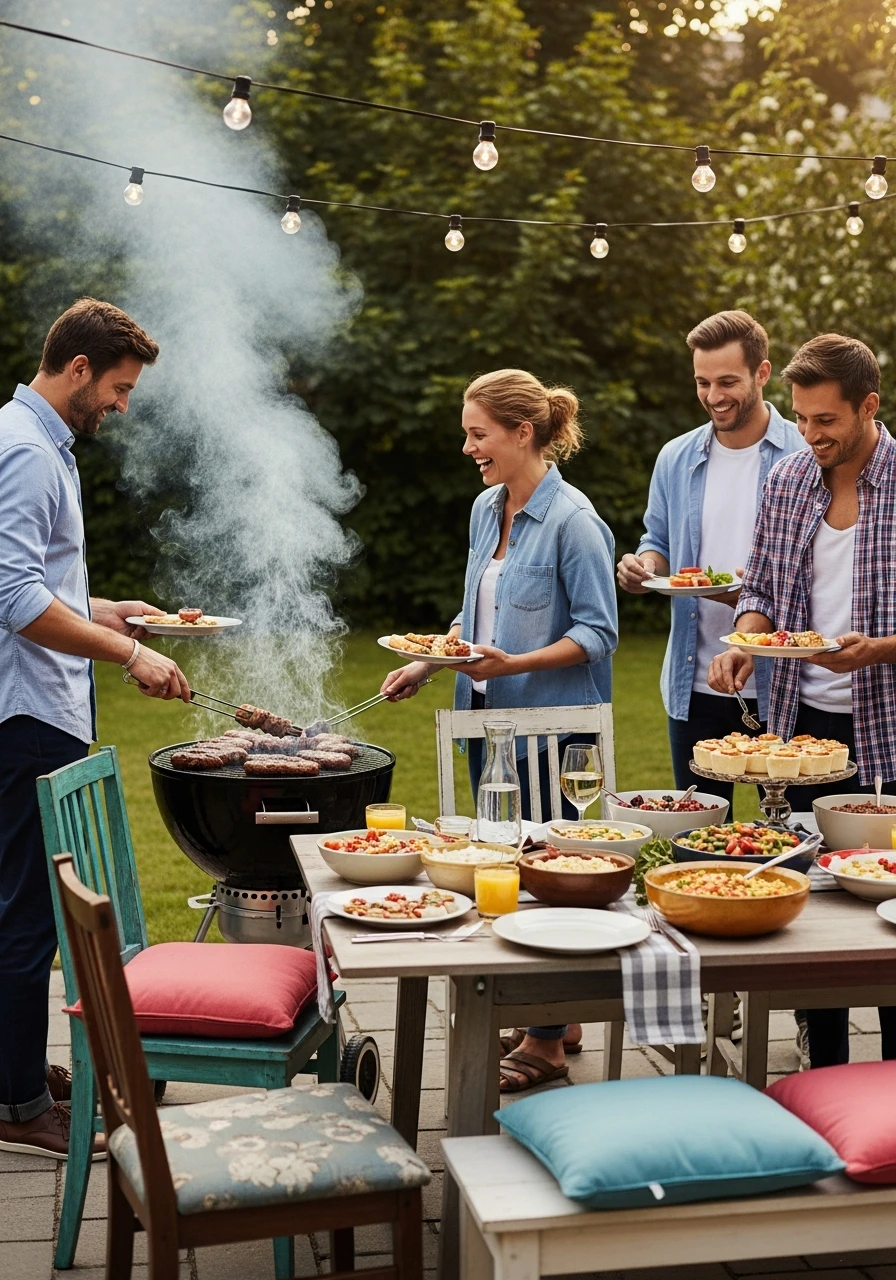 Easy Potluck BBQ - 50 Best Summer Party Ideas That Are Easy to Plan