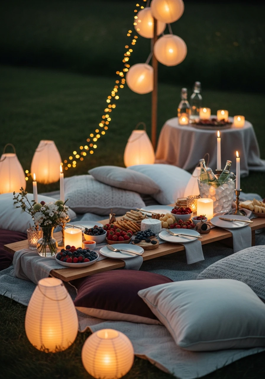Cozy Sunset Picnic Vibes - 50 Best Summer Party Ideas That Are Easy to Plan