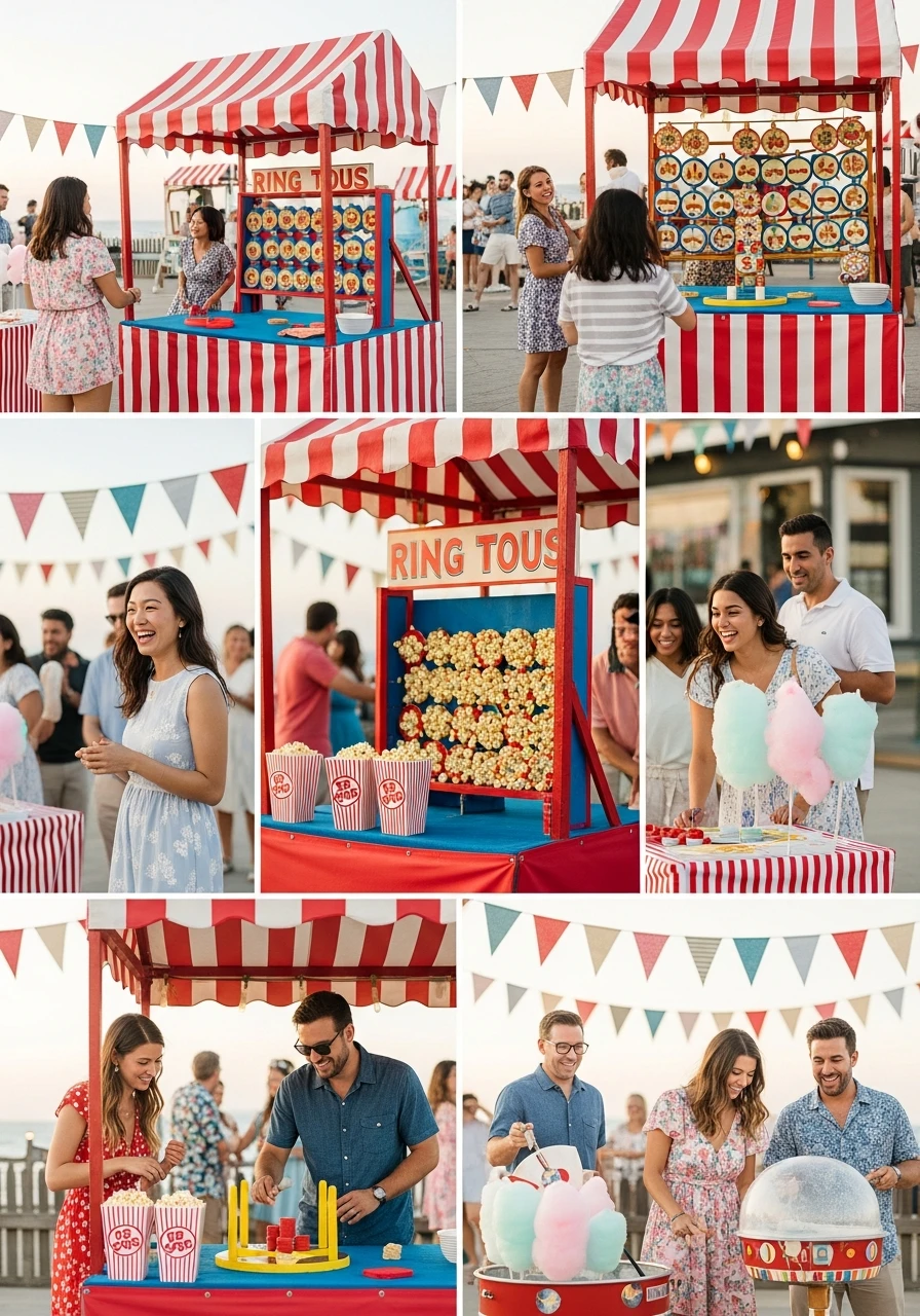 Fun Retro Boardwalk Theme - 50 Best Summer Party Ideas That Are Easy to Plan