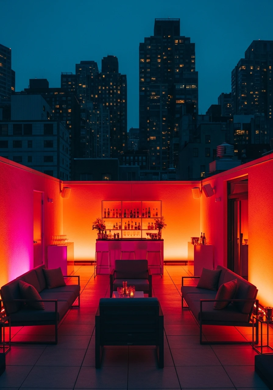 City Rooftop Views