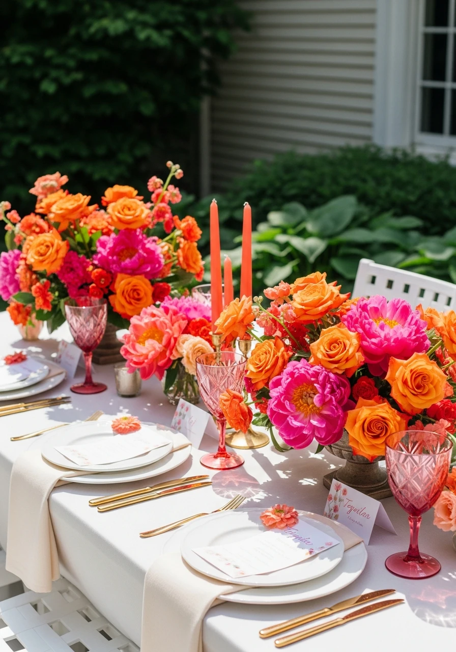Romantic Garden Blooms