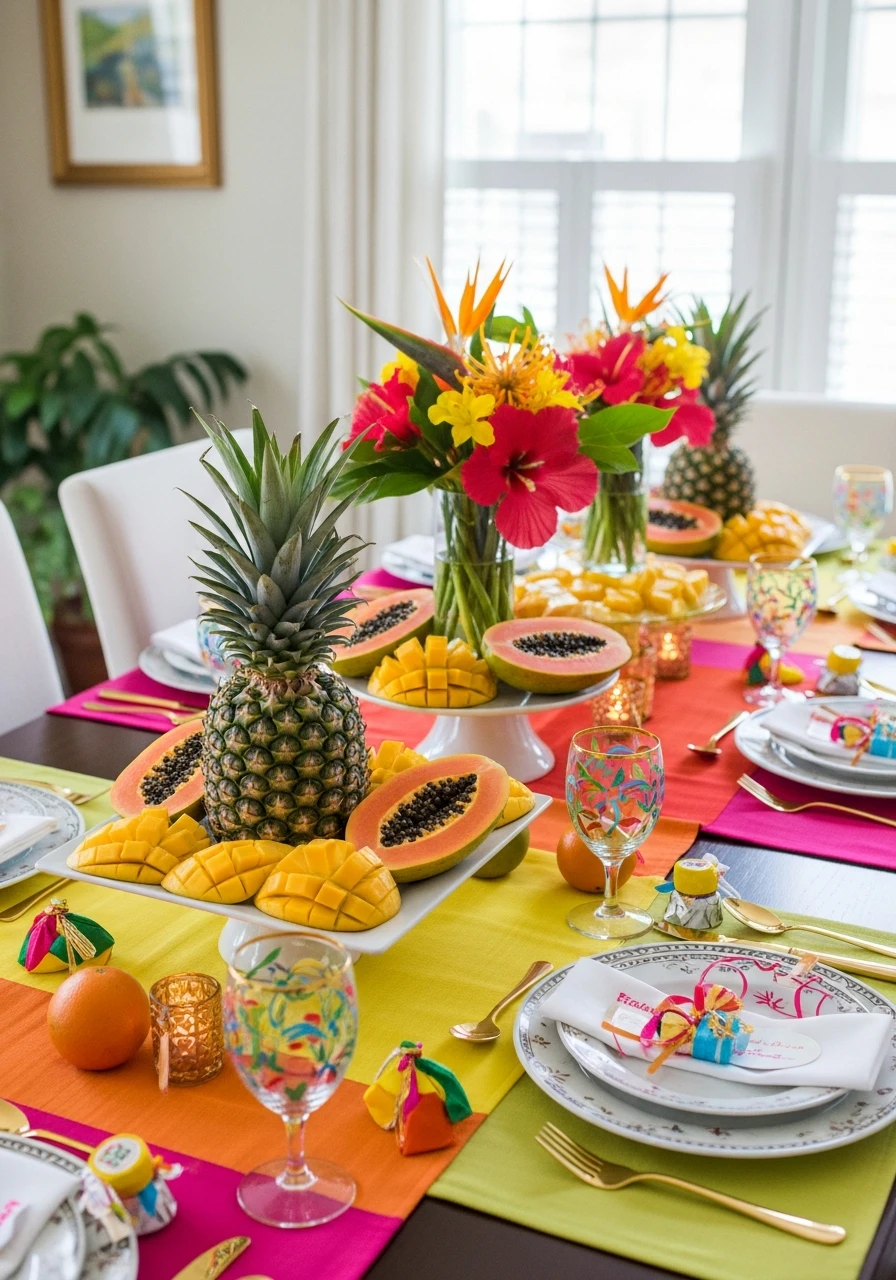 Mango and Pineapple Decor