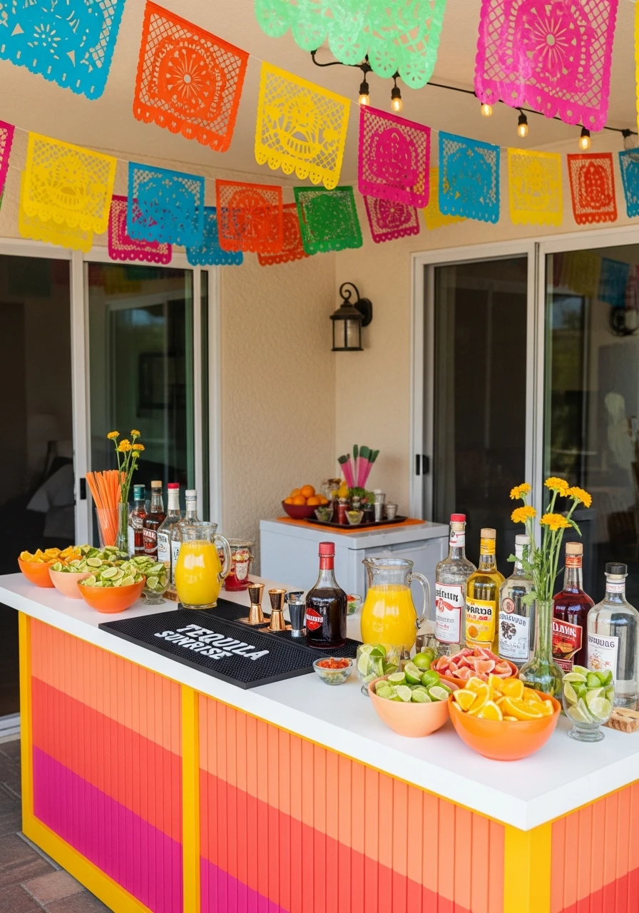 Fiesta Flair with Tequila