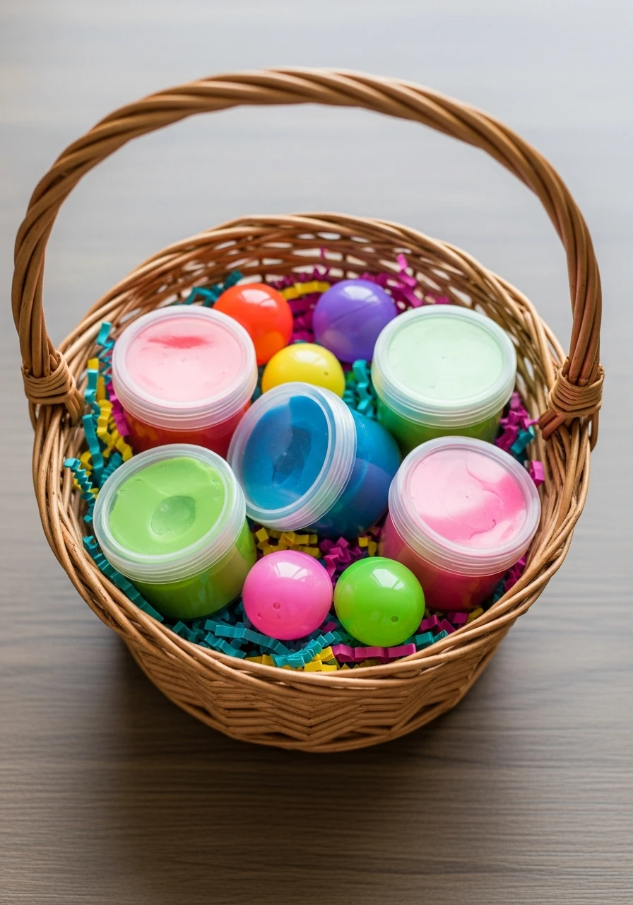 Small Play Dough Jars
