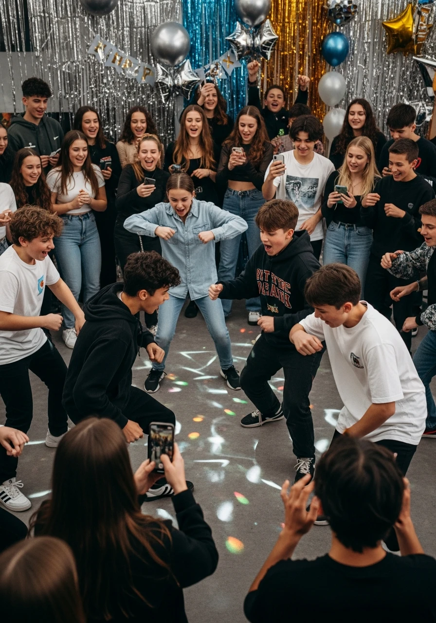 Dance-Off Competition - 13th Birthday Party Ideas
