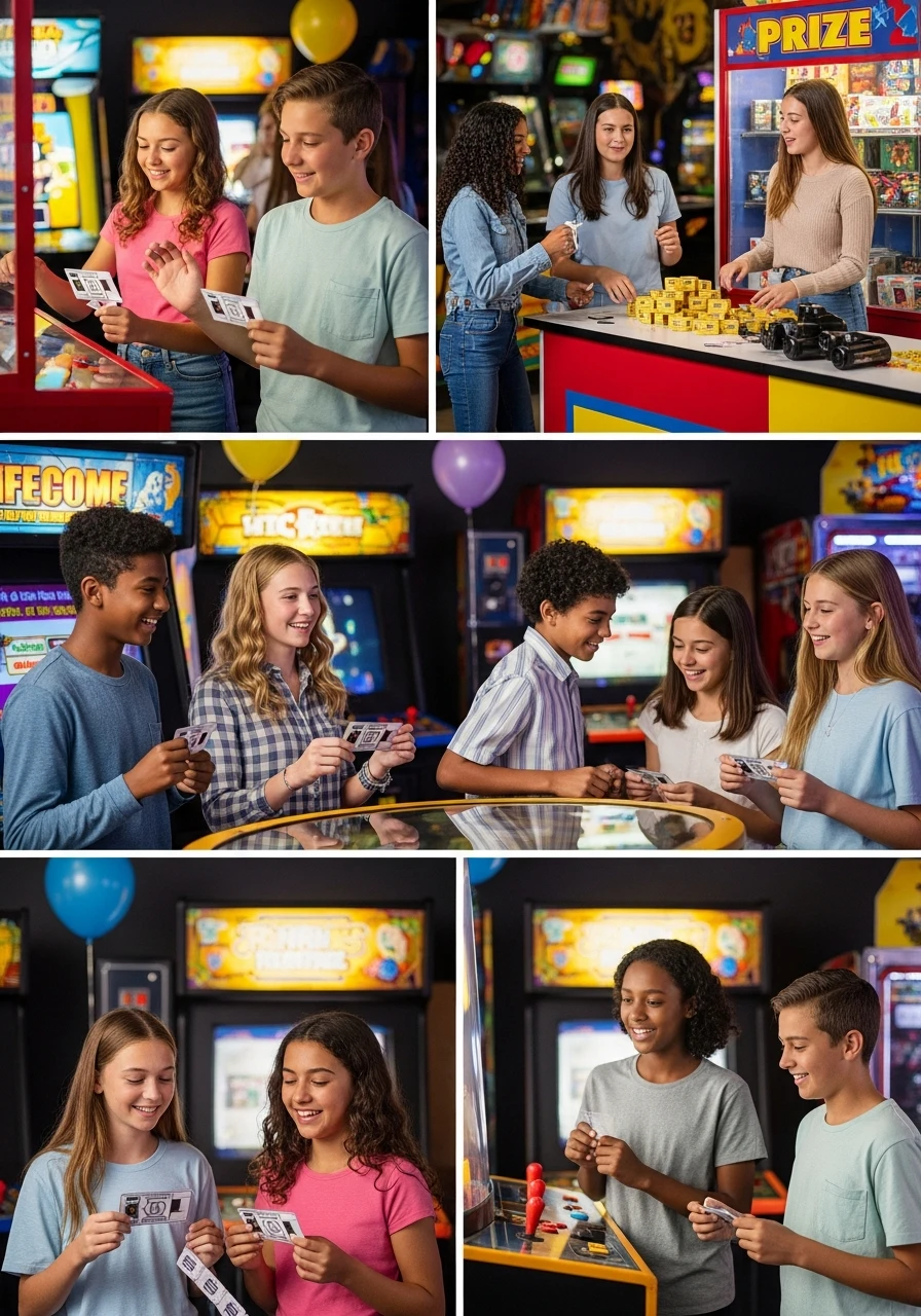 Arcade Party Night - 13th Birthday Party Ideas