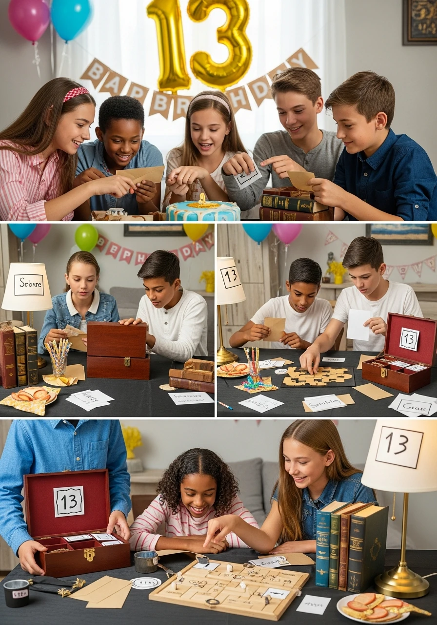 DIY Escape Room - 13th Birthday Party Ideas