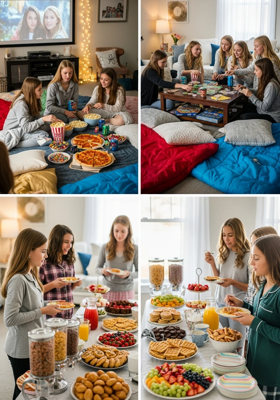 Slumber Party Sleepover - 13th Birthday Party Ideas