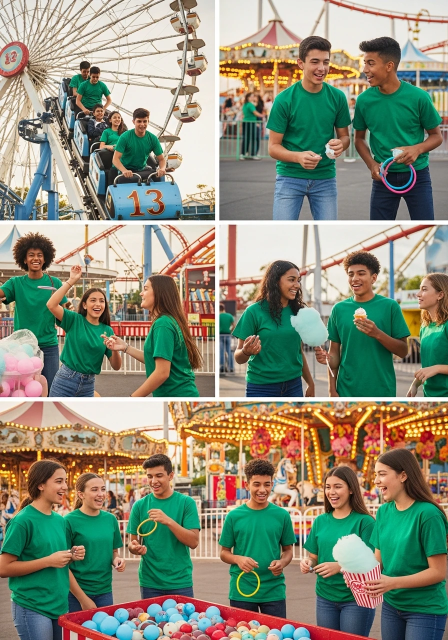 Amusement Park Trip - 13th Birthday Party Ideas