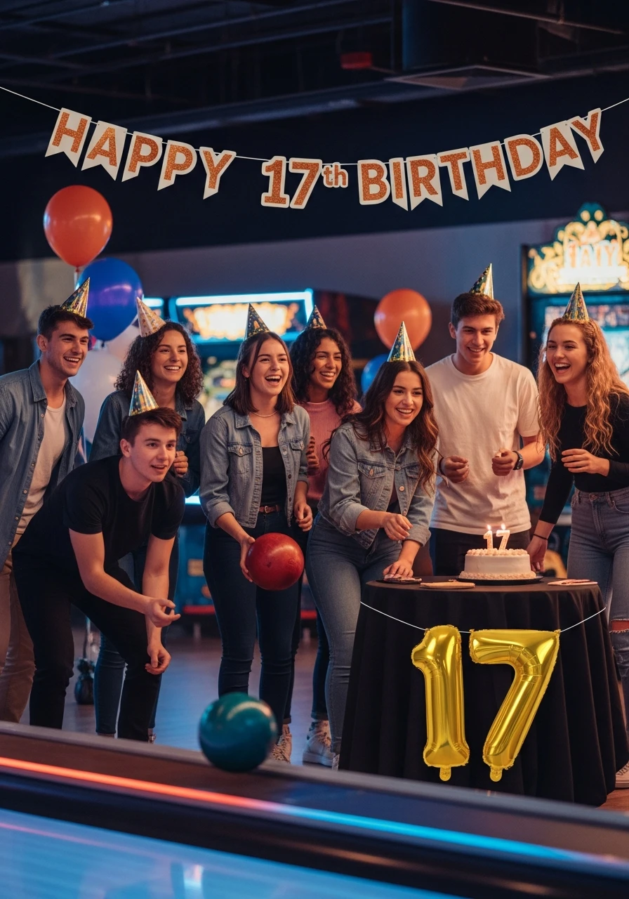 Arcade or Bowling Fun - 17th Birthday Ideas