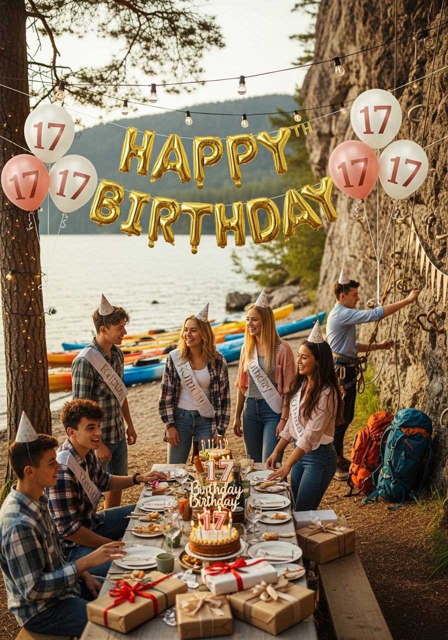 Outdoor Adventure Day - 17th Birthday Ideas