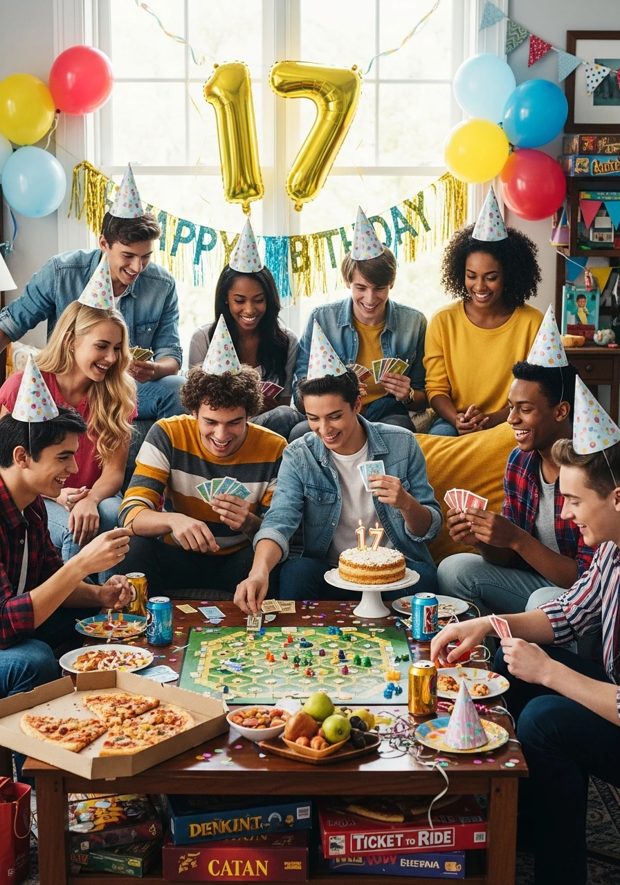 Board Game Marathon - 17th Birthday Ideas