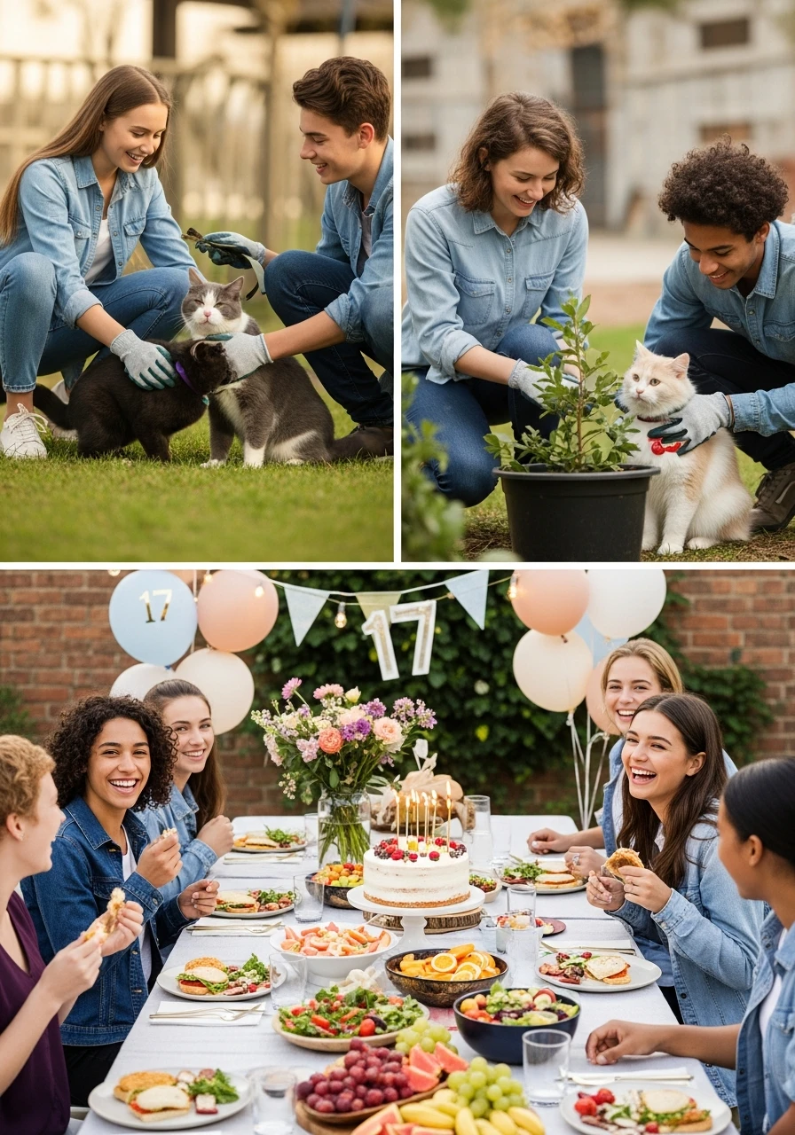 Volunteer Day & Lunch - 17th Birthday Ideas