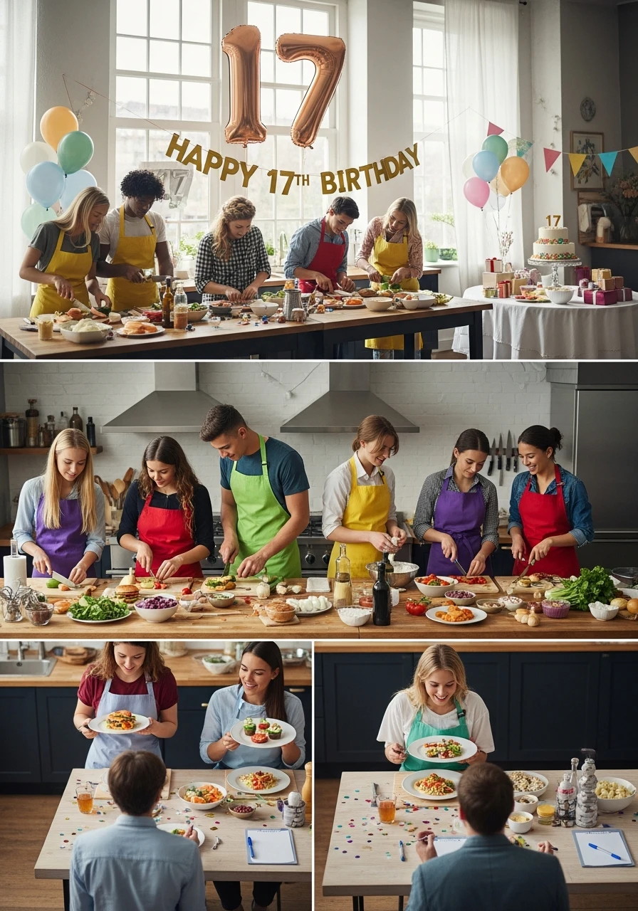 Cook-Off Challenge - 17th Birthday Ideas