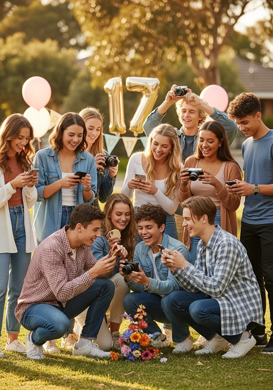 Photo Scavenger Hunt - 17th Birthday Ideas