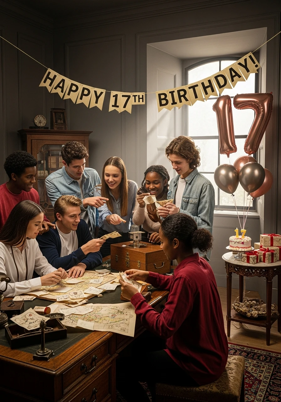 Escape Room Adventure - 17th Birthday Ideas