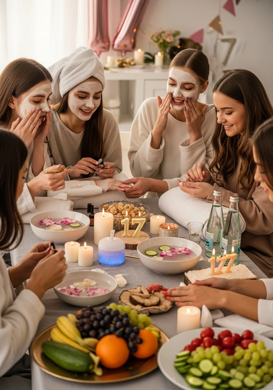 Spa Day at Home - 17th Birthday Ideas
