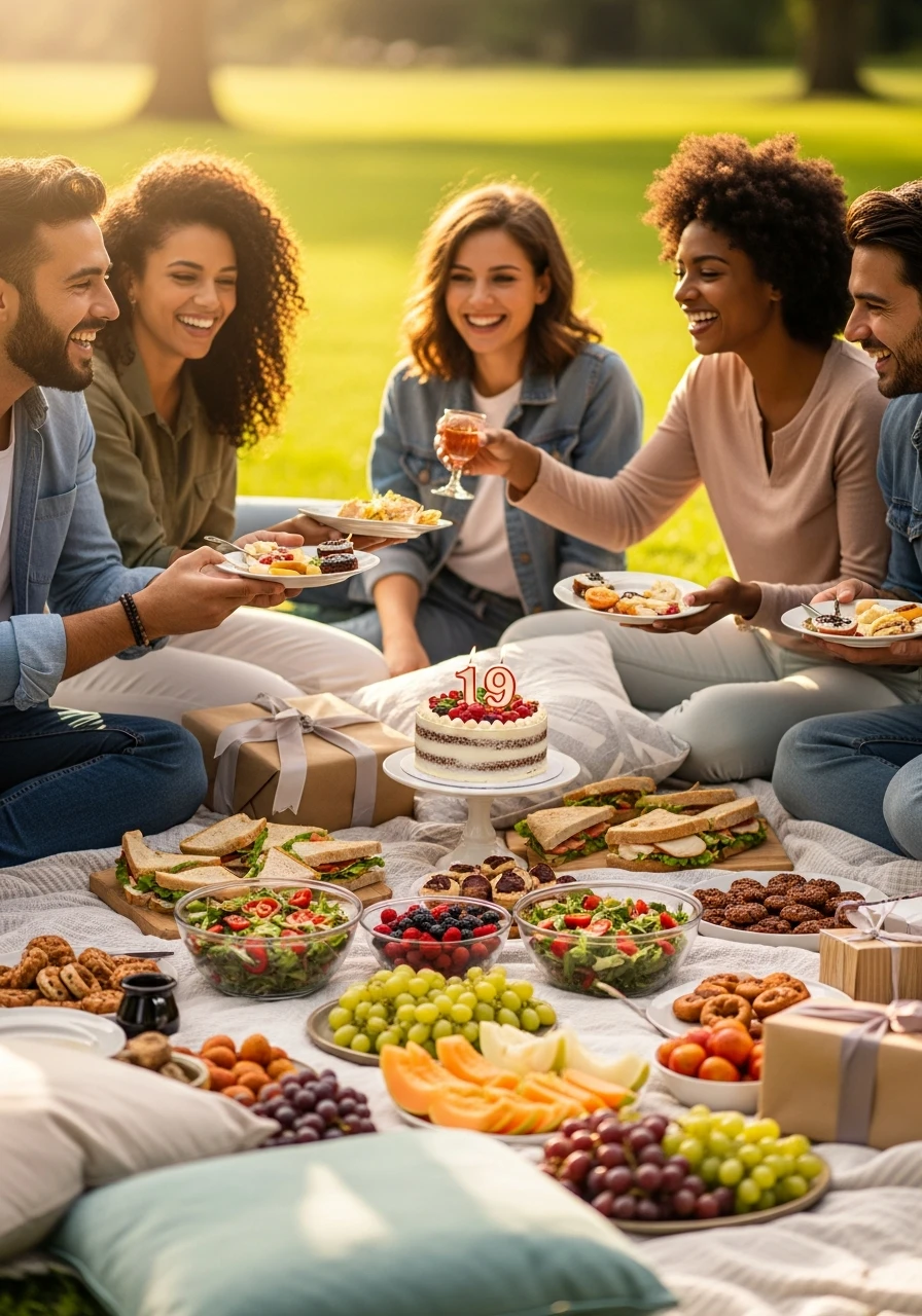 Picnic in the Park - 19th Birthday Ideas