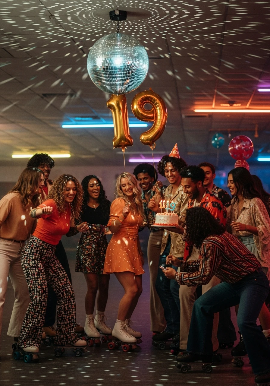 Roller Skating Disco - 19th Birthday Ideas