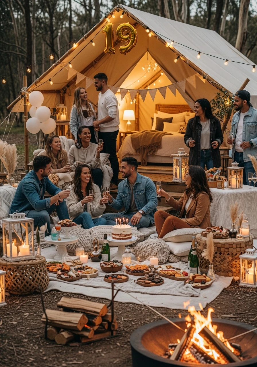 Glamping Getaway - 19th Birthday Ideas