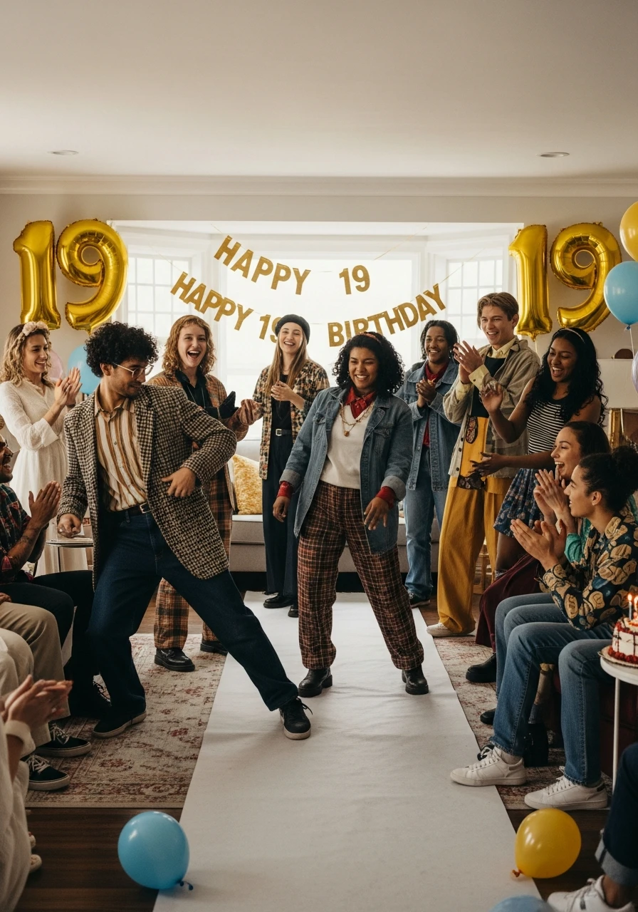 Vintage Thrift Store Challenge - 19th Birthday Ideas