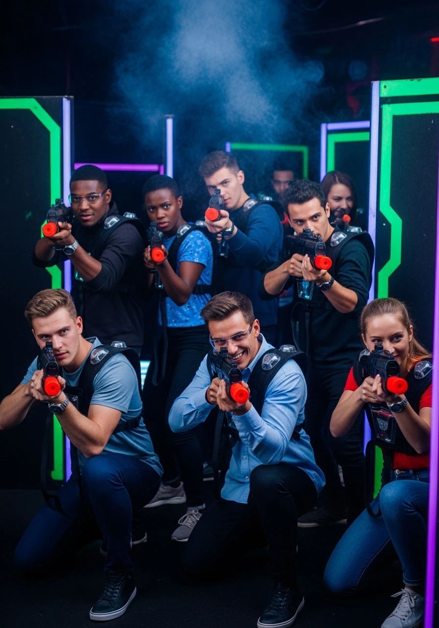 Laser Tag Battle - 19th Birthday Ideas