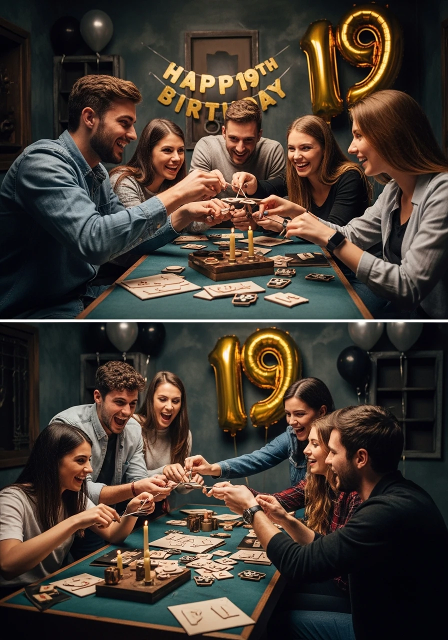 Escape Room Adventure - 19th Birthday Ideas