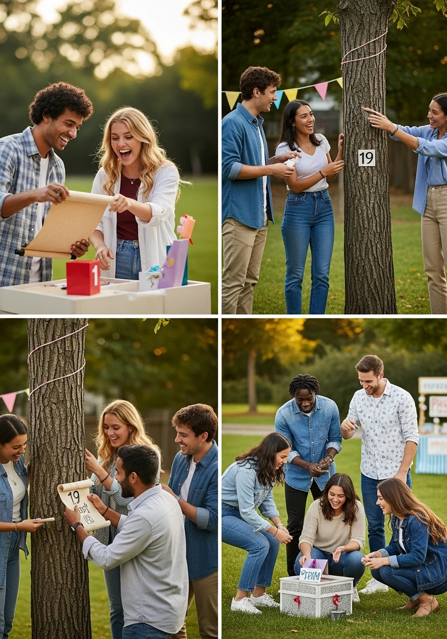 Scavenger Hunt Adventure - 19th Birthday Ideas