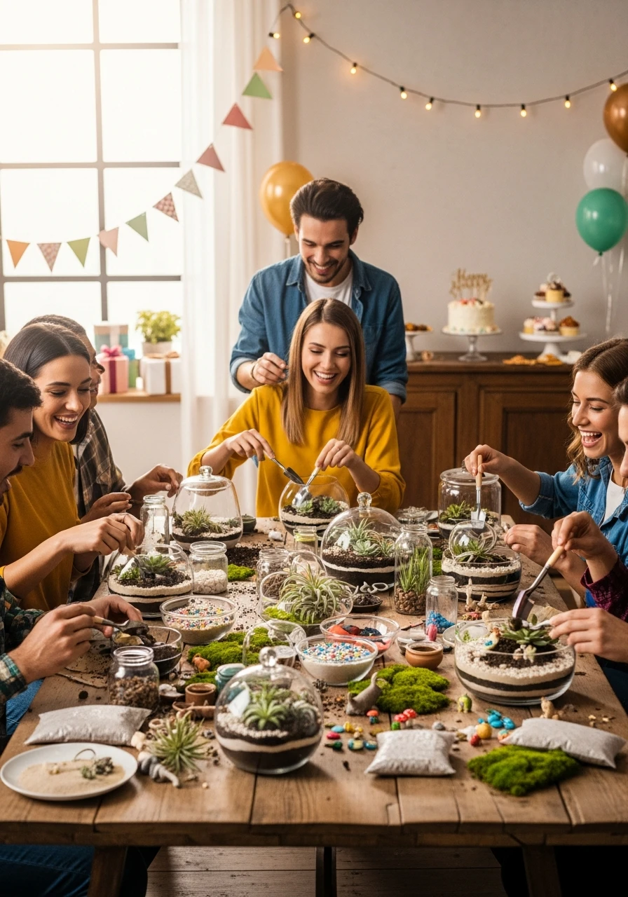 DIY Terrarium Workshop - 19th Birthday Ideas