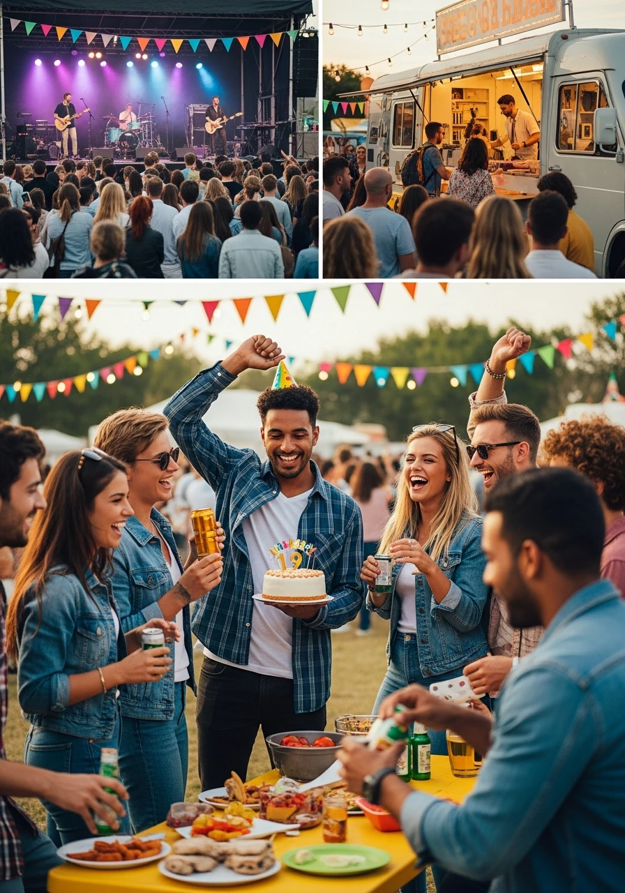 Outdoor Concert/Festival - 19th Birthday Ideas
