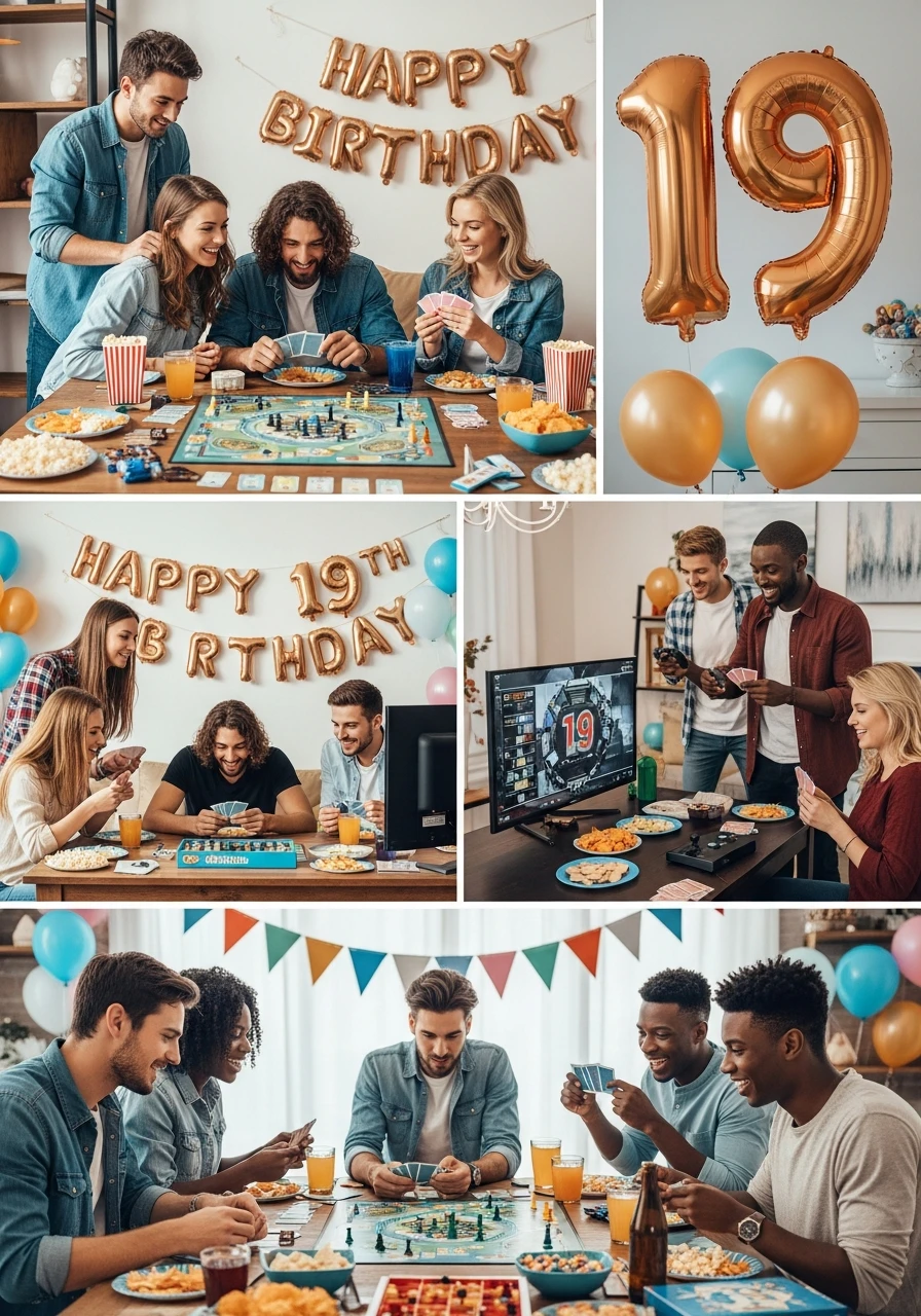 Game Night Showdown - 19th Birthday Ideas