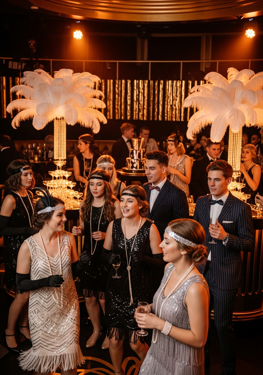 1. Roaring 20s Themed Party